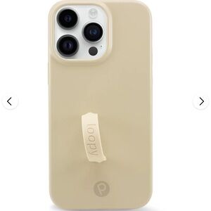 Loopy Case Tan Phone Cover with Loop